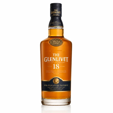 The Glenlivet 18 Year Old bottle